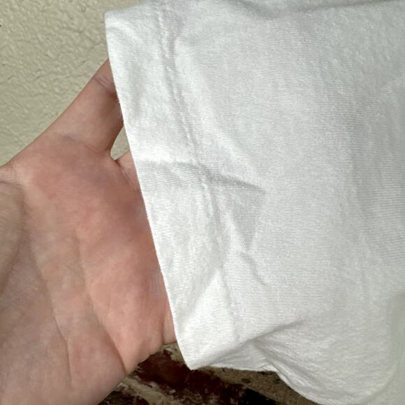 Vintage Frog Follies Shirt XL White Short Sleeve Single Stitch Double Sided 1995 - Picture 7 of 9